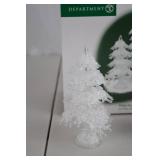 Department 56 Icy Trees Small Set Christmas Village Decor