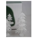 Department 56 Icy Trees Small Set Christmas Village Decor