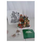 Dept 56 Glass Ornament Works North Pole Series w/ Box & Accessories