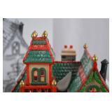 Dept 56 Glass Ornament Works North Pole Series w/ Box & Accessories