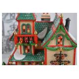 Dept 56 Glass Ornament Works North Pole Series w/ Box & Accessories