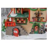Dept 56 Glass Ornament Works North Pole Series w/ Box & Accessories