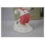 Department 56 Holly Lane Simple Traditions Christmas Figurines (4) with Boxes