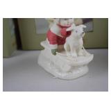 Department 56 Holly Lane Simple Traditions Christmas Figurines (4) with Boxes