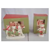 Department 56 Simple Traditions Holly Lane Figurine Set with Boxes