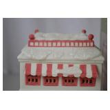 Department 56 Holly Lane Sweets Shop Village Building w/ Box & Light