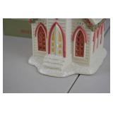 Department 56 Holly Lane Holly Chapel Lighted Christmas Village House