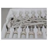 Village 20 Socket Light Set, White Sockets and Cord
