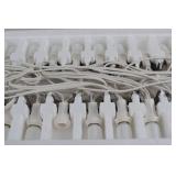 Village 20 Socket Light Set, White Sockets and Cord