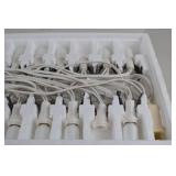 Village 20 Socket Light Set, White Sockets and Cord