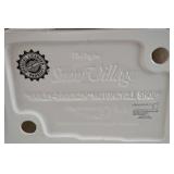 Dept 56 Snow Village Harley-Davidson Motorcycle Shop Handpainted Ceramic