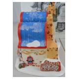 Dept 56 Heritage Village North Pole Series Christmas Bread Bakers 1996