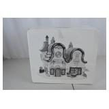 Dept 56 Heritage Village North Pole Series Christmas Bread Bakers 1996