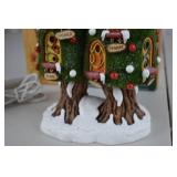 Department 56 North Pole Woods Reindeer Condo Christmas Decor