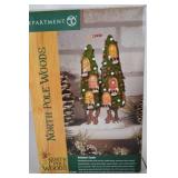 Department 56 North Pole Woods Reindeer Condo Christmas Decor