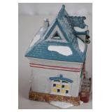 1994 Dept. 56 North Pole Series Beard Barber Shop with Box