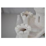 Lighted Christmas Snow Castle Palace Holiday Decor