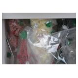 Department 56 Christmas Village Tinsel Ball Trees Set of 5, NIB