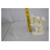 Snowbabies Friends Light the Way Figurine with Box and COA