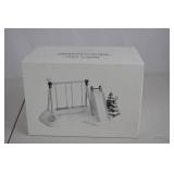 Dept 56 Snow Village Winter Playground Ceramic Accessory with Box