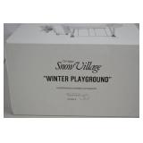 Dept 56 Snow Village Winter Playground Ceramic Accessory with Box