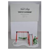 Dept 56 Snow Village Winter Playground Ceramic Accessory with Box