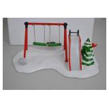 Dept 56 Snow Village Winter Playground Ceramic Accessory with Box