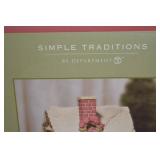 Department 56 Holly Lane House Christmas Village Decor