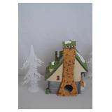 Dept 56 Heritage Village North Pole Elf Bunkhouse with Box