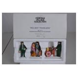 Heritage Village Collection Holiday Travelers Porcelain Figurine Set of 3