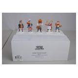Dept 56 Heritage Village Early Rising Elves Set of 5 Porcelain Figures