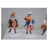 Dept 56 Heritage Village Early Rising Elves Set of 5 Porcelain Figures