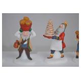 Dept 56 Heritage Village Early Rising Elves Set of 5 Porcelain Figures