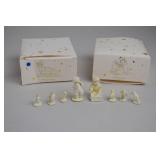 Snowbabies Miniatures Penguin Parade and Helpful Friends Sets