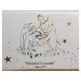 Snowbabies Miniatures Penguin Parade and Helpful Friends Sets