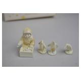 Snowbabies Miniatures Penguin Parade and Helpful Friends Sets