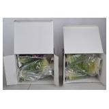 Two Snowbabies Sparkle Tree Sets of 3, New in Box