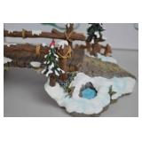 Department 56 Village Mill Creek Wooden Bridge with Box
