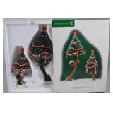 Department 56 Peppermint Trees Village Accessories, Set of 2, in Box