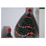 Department 56 Peppermint Trees Village Accessories, Set of 2, in Box