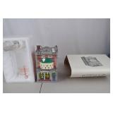 Department 56 Snow Village Antique Shop Ceramic Building with Box
