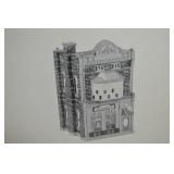 Department 56 Snow Village Antique Shop Ceramic Building with Box
