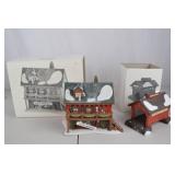 Christmas Village Santa