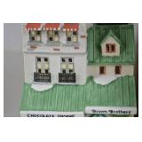 Dept. 56 Christmas in the City Chocolate Shoppe Porcelain Village