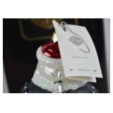Christopher Radko Harley-Davidson Santa Christmas Ornament with Box