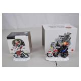 Dept 56 Harley Lot: Two for the Road & A Happy Harley Day Figures w/ Boxes