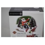 Dept 56 Harley Lot: Two for the Road & A Happy Harley Day Figures w/ Boxes