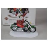 Dept 56 Harley Lot: Two for the Road & A Happy Harley Day Figures w/ Boxes