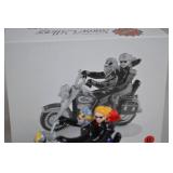 Dept 56 Harley Lot: Two for the Road & A Happy Harley Day Figures w/ Boxes