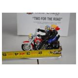 Dept 56 Harley Lot: Two for the Road & A Happy Harley Day Figures w/ Boxes